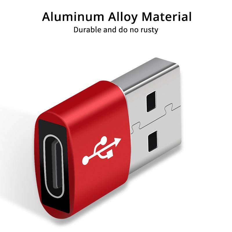 อะแดปเตอร์แปลงข้อมูล USB 3.0 เป็น USB C ตัวผู้ เป็น Type-C ตัวเมีย OTG OTG