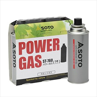 แก๊สกระป๋องยาว SOTO ST-760 Power /ST-700 Regular / ST-720 เกลียวซาลาเปา