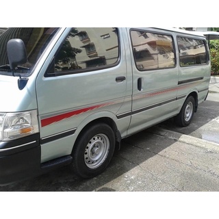 สติ๊กเกอร์ลายข้างดั้งเดิมรถตู้TOYOTA HIACE ปี2000