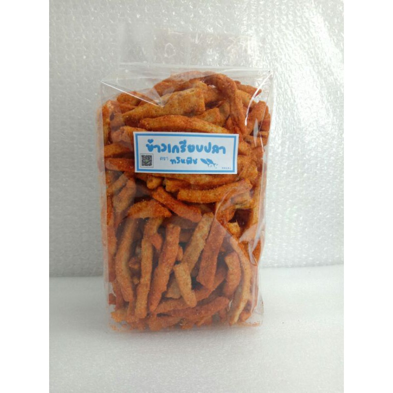 ‼️โปร🔥2ชิ้น100บาท🐟ข้าวเกรียบปลาทอดกรอบพร้อมทาน 300กรัม มีหลายรส