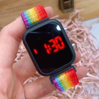 นาฬิกาแฟชั่น นาฬิกาแอลอีดี ( LED Watch )  ตัวเลขชัดเต็มจอ