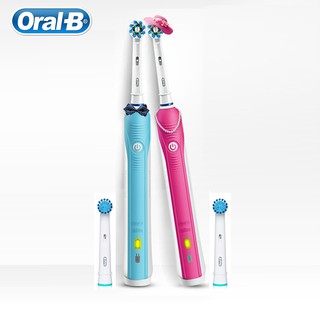 แปรงสีฟันไฟฟ้าสำหรับ Oral B 3 D 2 หัวแปรง