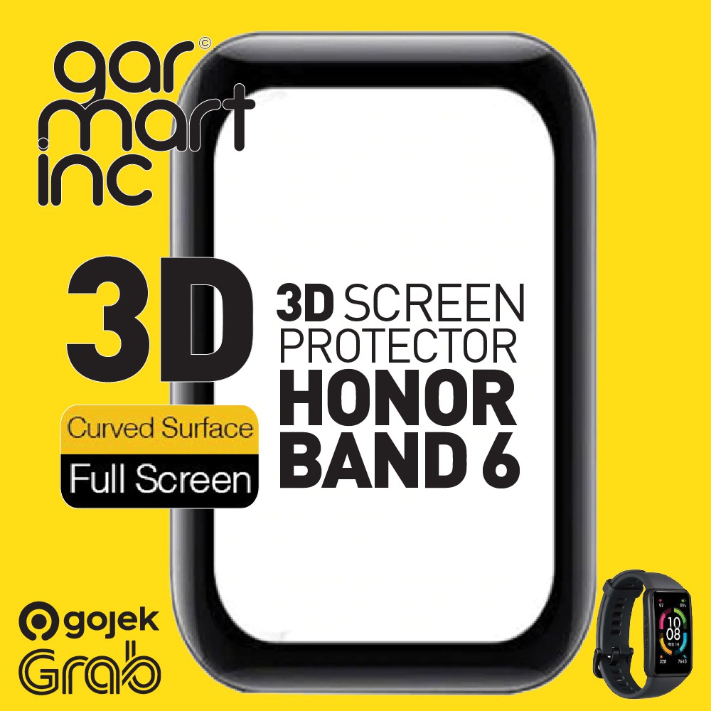 Sikai ฟิล์มกันรอยหน้าจอ 3D กันรอยขีดข่วน สําหรับ Huawei Honor Band 6 Smart Band6 Honor Band 7 Huawei Band7