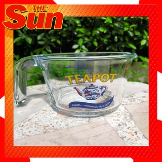 แก้วตวง Teapot ชงกาแฟ ใสมีสเกล 500ml