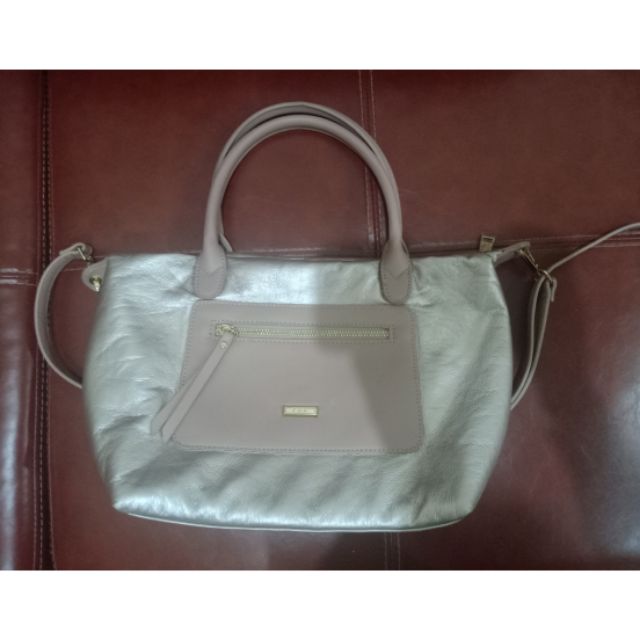 กระเป๋า FoFสีชมพูกะปิ