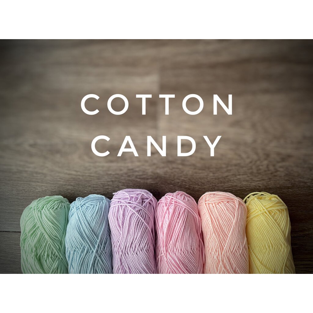 Blend it! Yarn set ไหมพรม cotton 4ply จัดชุด 6 ม้วน