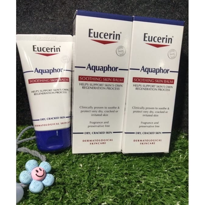 ✅💦ฉลากไทยแท้💯ไม่มีซีล Eucerin Aquaphor Soothing Skin Balm 45mlบาล์มทาผิวแตกExp.29/7/23