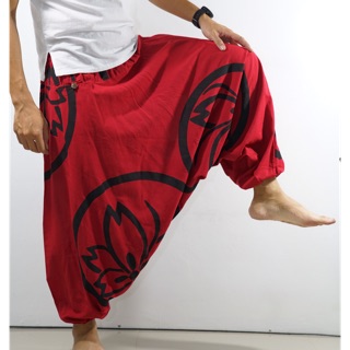 Thai cotton pants กางเกงม้งขายาว