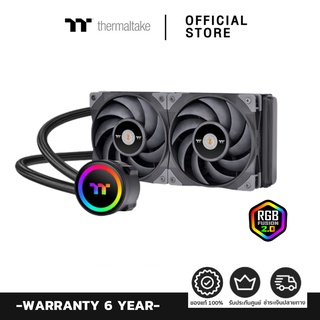 TOUGHLIQUID 240 ARGB Sync All-In-One Liquid Cooler ชุดปิดน้ำ 2 ตอน [CL-W319-PL12BL-A]