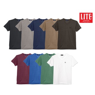 ARROW LITE T-SHIRT คอวีแขนสั้น ผ้าTC Pack 2 ตัว