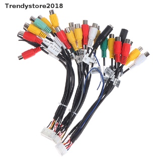 Trendystore2018 อะแดปเตอร์ไมโครโฟน เอาท์พุท RCA อุปกรณ์เสริม สําหรับรถยนต์ Android