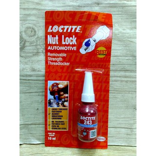 Loctite 243 น้ำยาล็อคเกลียว กันน็อตคลาย 10ml