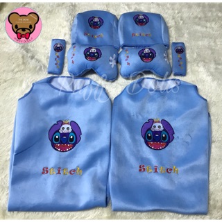 🌟ประดับยนต์ Jambo Set Stitch หัวสกั้มสีฟ้ากลาง🌟