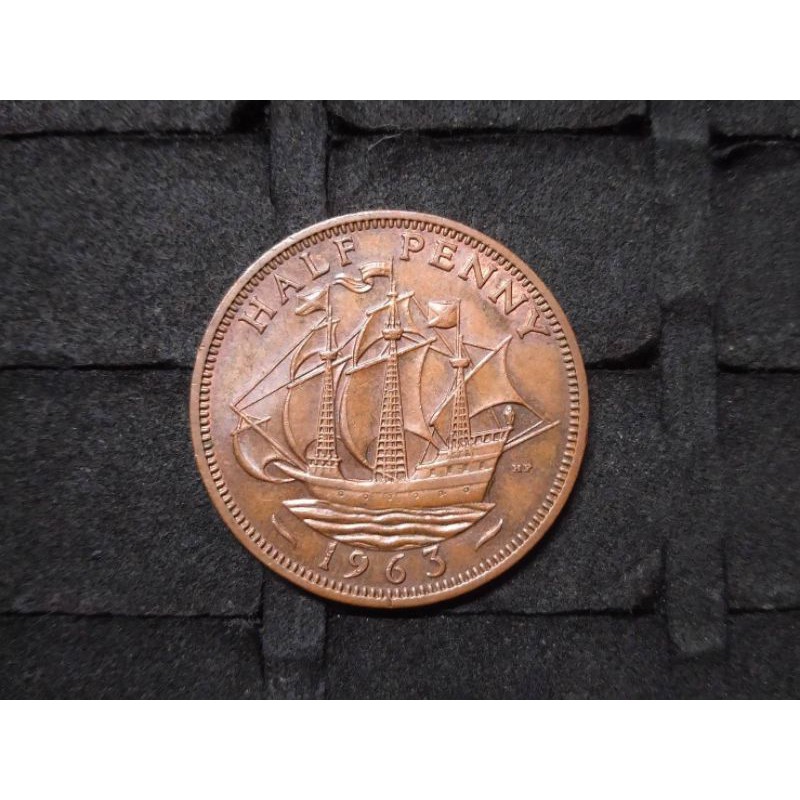 เหรียญ​ต่างประเทศ​ (855) United Kingdom​ 1963
