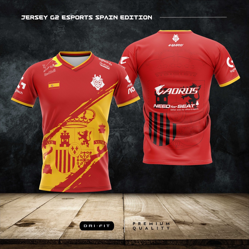 G2 SPAIN GAMING JERSEY
