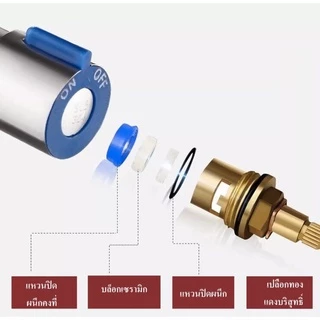 🔥 H Plumbing🔥 วาล์วฝักบัว วาล์วสแตนเลส304 ก๊อกเปิดปิดฝักบัวอาบน้ำ ฟรี!! เทปพันเกลียว 👍👍 (สิ้นค้าพร้อมส่งจากไทย)