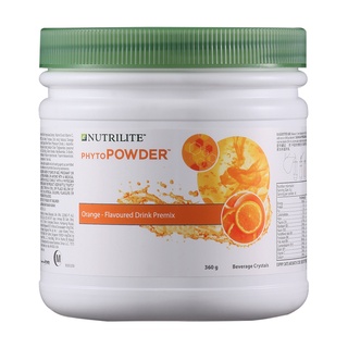 Nutrilite PhytoPOWDER Orange- Flavoured Drink Premix Canister ไฟโตพาวเดอร์ พรีมิกซ์เครื่องดื่มกลิ่นส้ม 360 กรัม