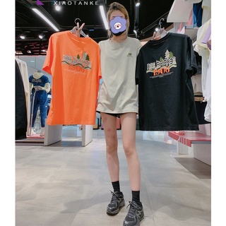 NB เสื้อยืดลําลอง แขนสั้น คอกลม ผ้าฝ้าย เหมาะกับฤดูร้อน สําหรับผู้ชาย และผู้หญิง