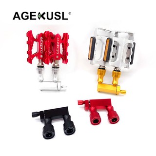 AGEKUSL Bike Quick Release Pedals Bracket Adapter สำหรับ 3 Sixty พับจักรยานอานสำหรับ