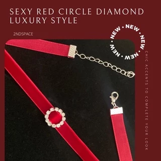 🔥SALE🔥โชคเกอร์กำมะหยี่ประดับจี้เพชร💎✨สวยเรียบหรูดูแพง✨มีแบบให้เลือกเยอะมากค่า👉
