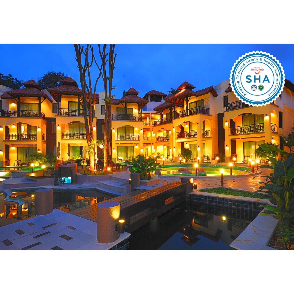 Voucher : Long Beach Garden Resort Pattaya ห้อง Villa Garden View พร้อมอาหารเช้า 2 ท่าน