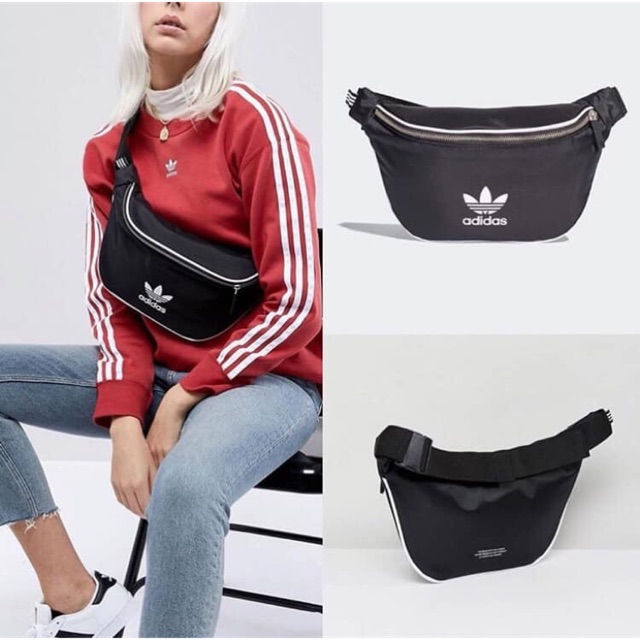 Adidas Original Adicolor Waist Bag Outlet แท้💯