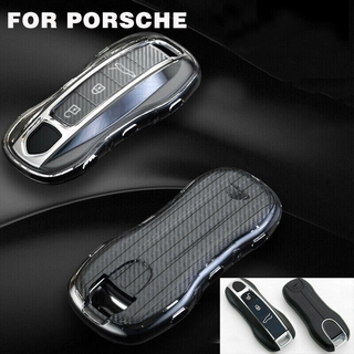 เคสรีโมตกุญแจ TPU คุณภาพสูง สําหรับ Porsche Cayenne Panamera 911 992 Series 2017-2020