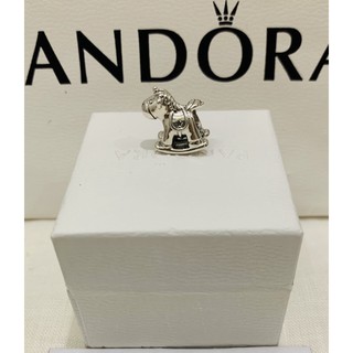 Pandora bruno the unicorn rocking horse charm แท้100%