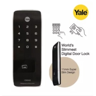 [สินค้าสมนาคุณงดจำหน่าย] Yale คีย์การ์คเล็ก สำหรับดิจิตอลล็อค Yale YDR343