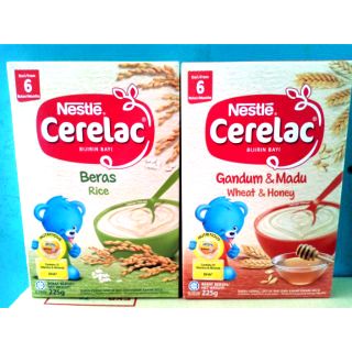 Nestle Cerelac อาหารเสริมสำหรับเด็ก 6เดือน - 1 ปี ขนาด 225กรัม