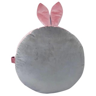 หมอนอิง H&amp;L STYLE BUNNY 24x24 นิ้ว เทา หมอนอิงและเบาะ CUSHION H&amp;L STYLE BUNNY 24X24" GREY