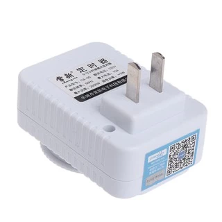 ปลั๊กตั้งเวลาอุปกรณ์เครื่องใช้ไฟฟ้า AC 220V แบบตั้งเวลา 12 ชั่วโมง