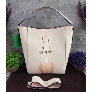 KATE SPADE ANIMAL COLLECTION BUNNY AND PUPPY  SHOULDER BAG