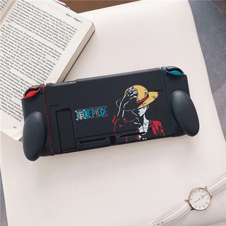 เคส nintendoswitch case【🔥พร้อมส่ง🔥】 นิ่ม ONE PIECE หนึ่งชิ้น สามารถเสียบลง DOCKING ได้ทันที โดยไม่ต้องแกะออก