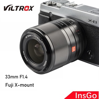 Viltrox 33mm f1.4 Mark2 STM รูรับแสงขนาดใหญ่ภาพบุคคลเลนส์โฟกัสคงที่เมาท์ Fuji X XS10 XT3 XPro3 X-T30 Cameras