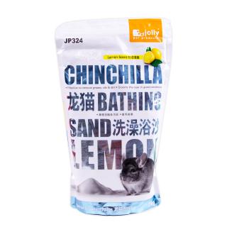 Jolly Chinchilla Bathing sand ทรายอาบน้ำชินชิล่า กลิ่นเลมอน (2kg) (JP324)