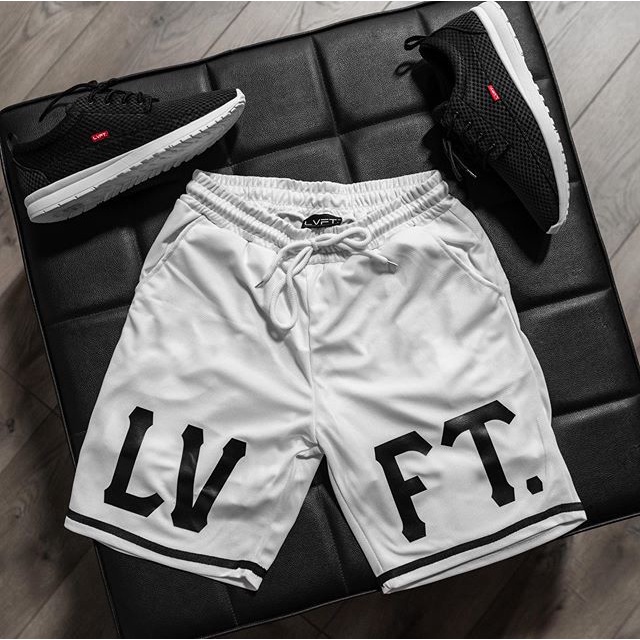 LVFT Muscle Fitness Sports Five-point Pants Loose Sports Shorts Casual Running Shorts GVHL