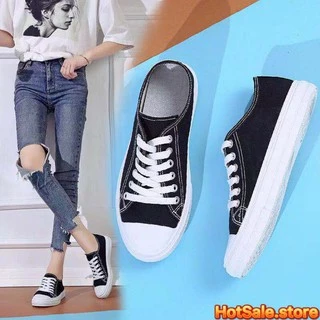 ส่งเร็ว🚚รองเท้าผ้าใบ36-44ผู้หญิง ผู้ชาย 👟 แฟชั่น สวมใส่สบาย นำเข้าราคาถูก B-050