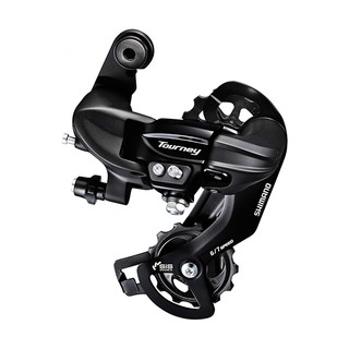 Shimano ตีนผีหลัง Tourney 6-7-8 สปีด RD ty300-b มีขอเกี่ยว,ty300-d แบบหมุด ตีนผีจักรยาน