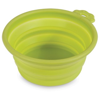 Petmate Silicone Pet Bowls Travel Bowl เพ็ทเมท ชามซิลิโคนพับได้ สำหรับสัตว์เลี้ยง