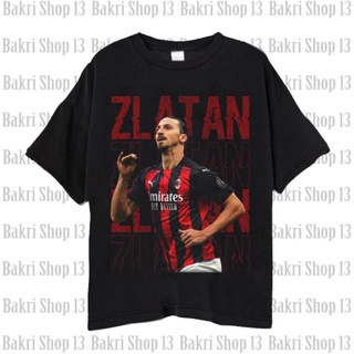 เสื้อยืด พิมพ์ลาย Ac Milan Zlatan Ibrahimovic (The Lion) สําหรับผู้ชาย และผู้หญิงS-5XL