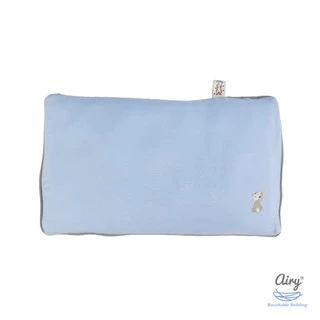 Airy หมอนระบายอากาศสำหรับเด็ก 6 เดือนขึ้นไป รุ่นดีลักซ์ใยไผ่ ( ขนาด 24x40x3 cm )