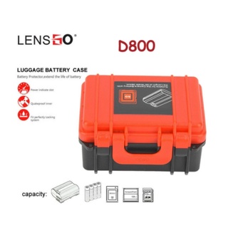 กล่องใส่การ์ด LENSGO D800 MINI BATTERY 2SD CASE