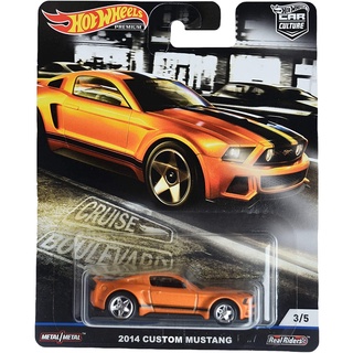 Hot Wheels Premium Car Culture Cruise Boulevard 2014 Custom Mustang