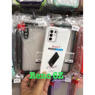 Reno6Z ตรงรุ่น✨พร้​อมส่งใน🇹🇭✨เคสใสกันกระแทกคลุมกล้อง For​ Oppo Reno6 | Reno6 5G | Reno6Z 5G | Reno6Z / Reno 6