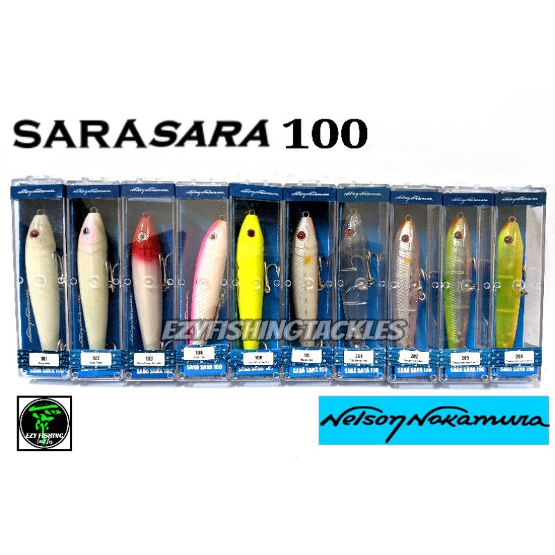 NELSON NAKAMURA SAARA 100 (LUCKY ISCAS ARTIFCIAIS) TOP WATER PENCIL