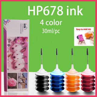 HP 678 หมึก hp678 ดำ hp 678xl hp 678 xl หมึก hp678xl หมึกรีฟิลเหมาะสำหรับ HP 1018 1518 2515 2548 2648 3515 3548 4518