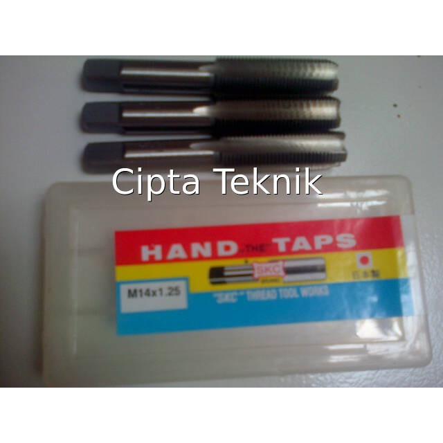 ต๊าปมือ SKC M14 x 1.25 Handtap SKC M14x1.25 ต๊าปเกลียวต๊าปรู M14 x 1.25