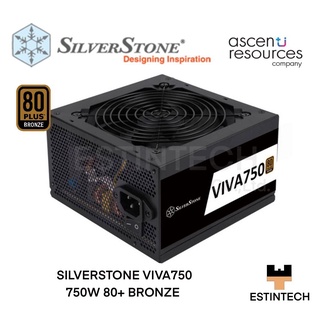 Power Supply(อุปกรณ์จ่ายไฟ) Silverstone VIVA750 750W 80PLUS BRONZE ของใหม่ประกัน 5ปี