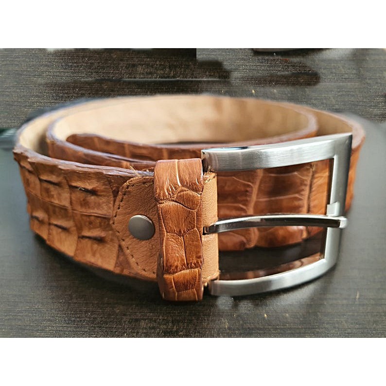 crocodile Belt   เข็มขัดหนังจระเข้แท้